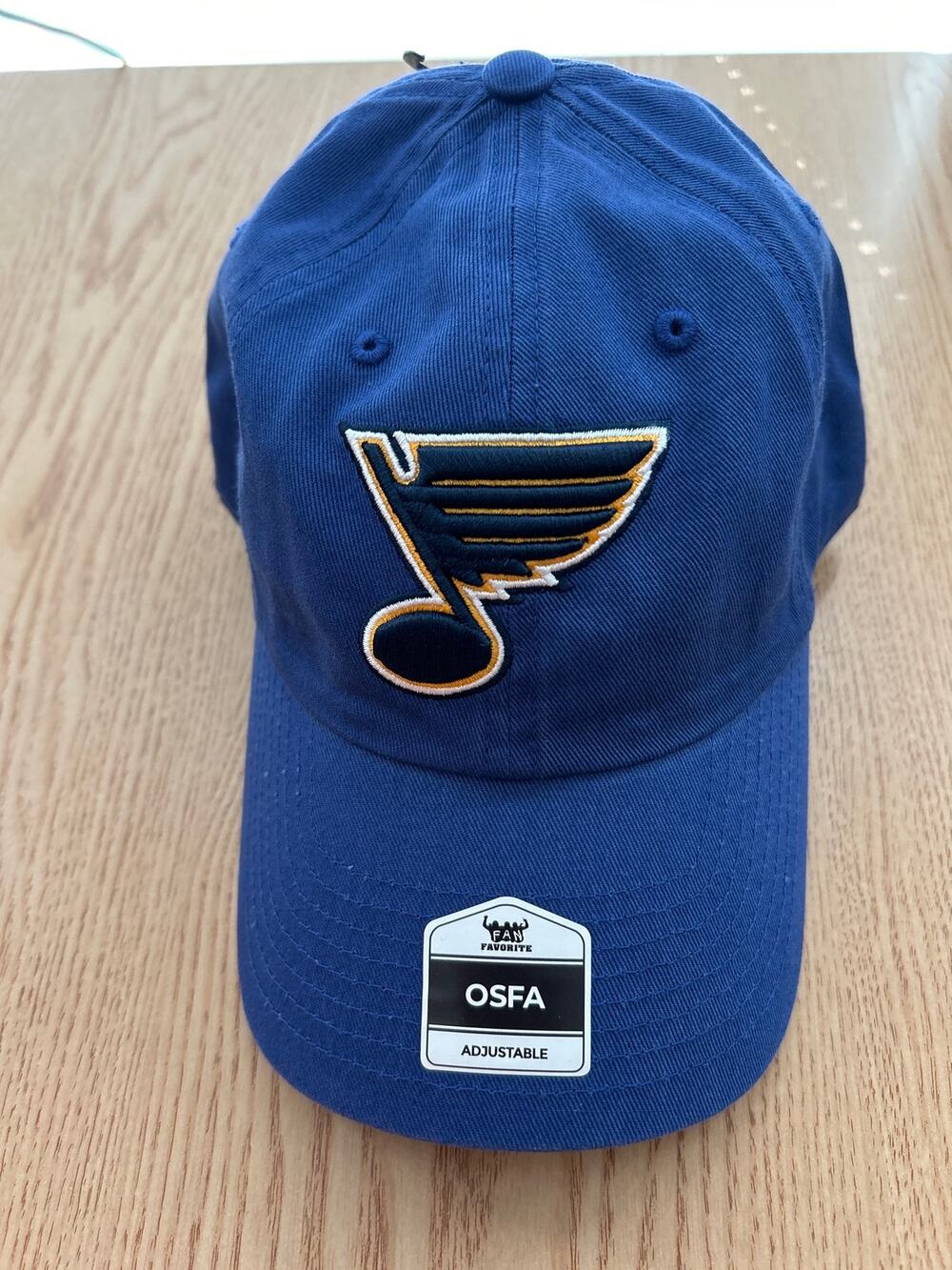 NEW Fan Favorite Men's NHL St Louis Blues Adjustable Baseball Hat OSFM